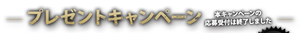 プレゼントキャンペーン