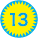 第13位