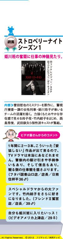 ストロベリーナイトシーズン１